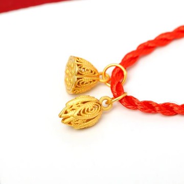 古法銀蓮蓬吊墜925銀鍍金鏤空兩世歡掛墜純銀鎏金荷花diy花苞配件