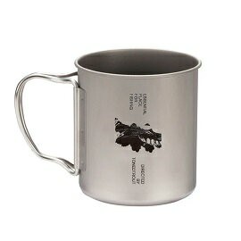 [ Snow Peak ] SP X TONEDTROUT 聯名鈦金屬單層杯 300ml  / 鈦折疊把手杯 聯名款 / MG-142-1-TT