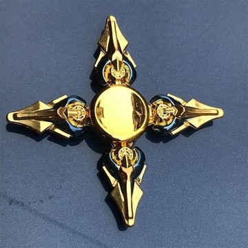 ★手指陀螺炫彩陀螺金屬指尖兒童學生兒童玩具指間旋轉成人解壓減壓