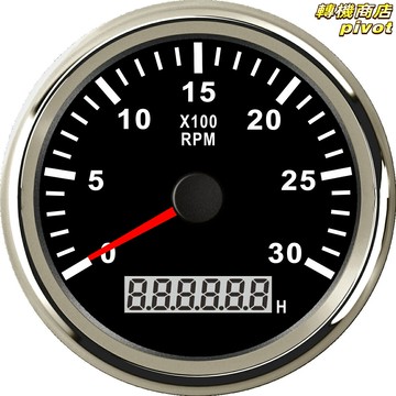 【1-300齒可調】柴油轉速錶 轉速傳感器 轉速表 轉速計 轉速器 信號傳感器 發動機轉速表 適用挖機/農用車/裝載機 通用型可調節