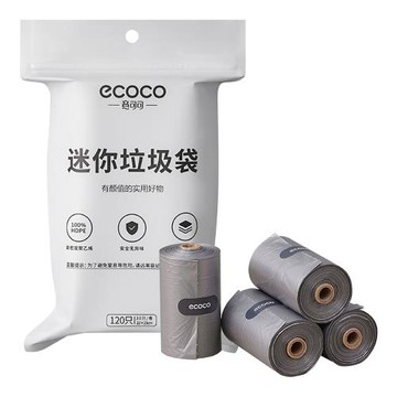 【ecoco 意可可】 迷你垃圾袋30抽*4卷（桌上型迷你垃圾桶）專用