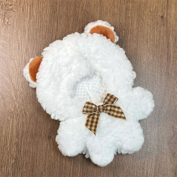 臺灣出貨 10cm娃衣 10公分棉花娃娃衣服 兔耳朵毛絨連體服 胖胖體海星體娃衣 無屬性娃衣 缺牙巴小熊衣服 娃娃配件