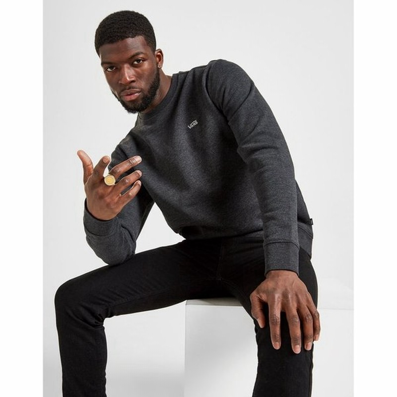 ヴァンズ Vans メンズ スウェット トレーナー トップス Small Logo Core Crew Sweatshirt Black 通販 Lineポイント最大0 5 Get Lineショッピング