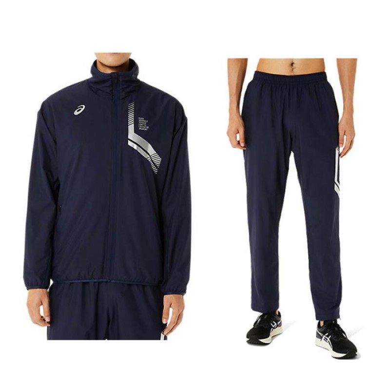 新品】アシックス LIMO裏トリコットブレーカー 上下セット Lサイズ