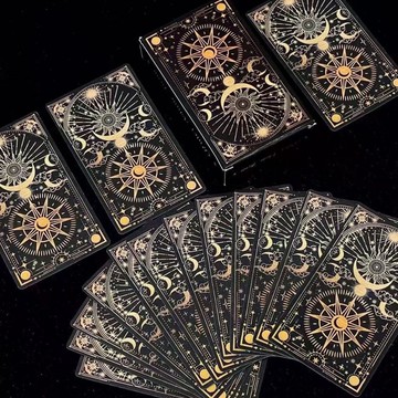 ⚡隔日到貨 Tarot 塔羅牌 初學者經典高顏值桌羅新款原創卡牌 韋斯特宿命塔牌 78張