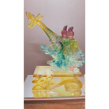 琉璃 幸福 新婚送禮 結婚禮物 新居禮物  退伍禮品 喬遷賀禮 升遷