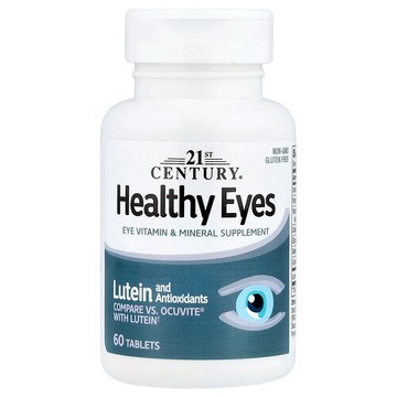 21st Century, Healthy Eyes，葉黃素和抗氧劑，60 片