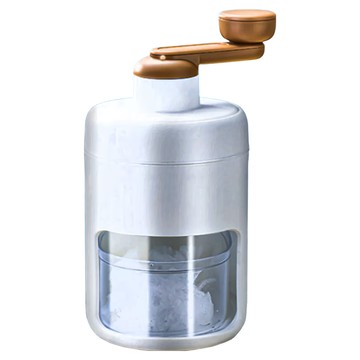 DIY手搖製冰沙機 冰沙冷盤保鮮 輕巧免插電隨裝隨用  刨冰機 + 冰塊模具  1個