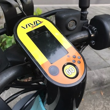 GOGORO VIVA造型膜  黃色Switch  黃色Swi ch  1個