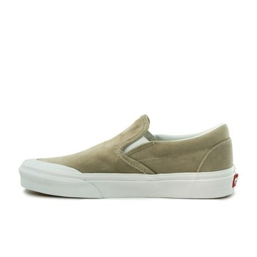 Vans Classic Slip-On T 卡其 懶人鞋 天鵝絨 加厚 舒適 休閒鞋 運動鞋 男女鞋 VN0A4P3C