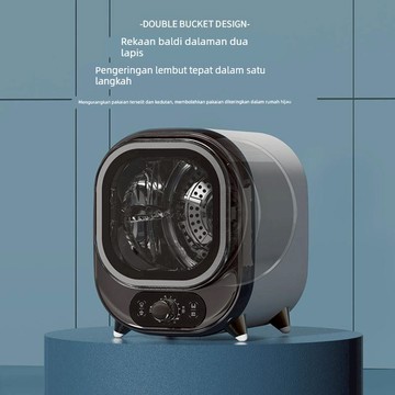 【台灣公司 可開發票】跨境110V臺灣迷你滾筒烘干機家用宿舍靜音母嬰兒小型衣物干衣機