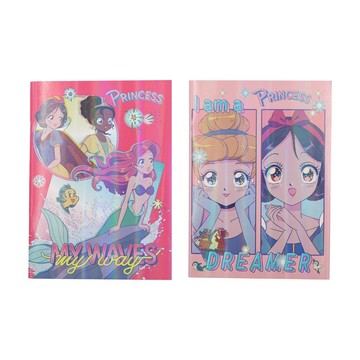 迪士尼 Disney 浪漫公主 貼紙收集冊 筆記本 收集本【5ip8】BT0257