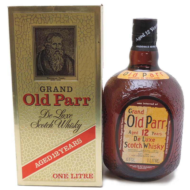 飯能本店］ グランド・オールドパー Grand Old Parr ウイスキー