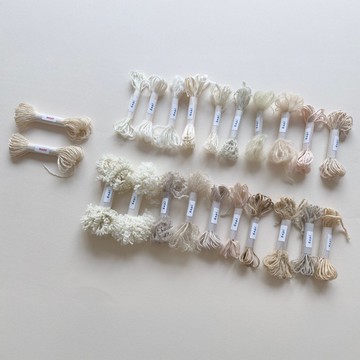 迷你織布機織線組 (冬日中性色調)