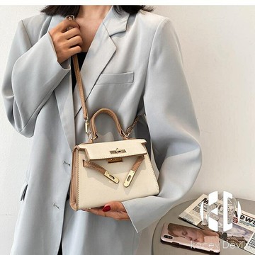 包包女時尚高級質感手提凱莉包斜挎小方包【聚物優品】
