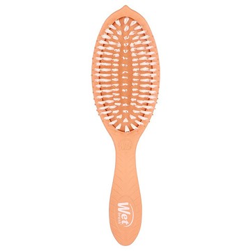 Wet Brush, Go Green 椰子油護理亮澤刷，橙色，1 把
