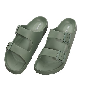 【333家居鞋館】Silicstep矽晶減塑休閒拖鞋-綠