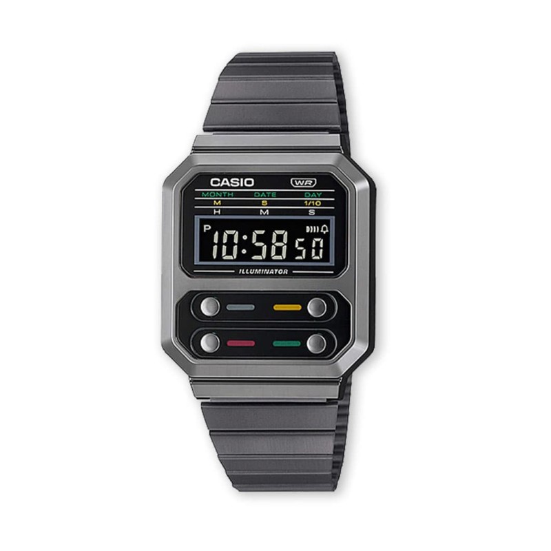 CASIO デジタル スイッチ ウォッチ ブラック | LINEショッピング