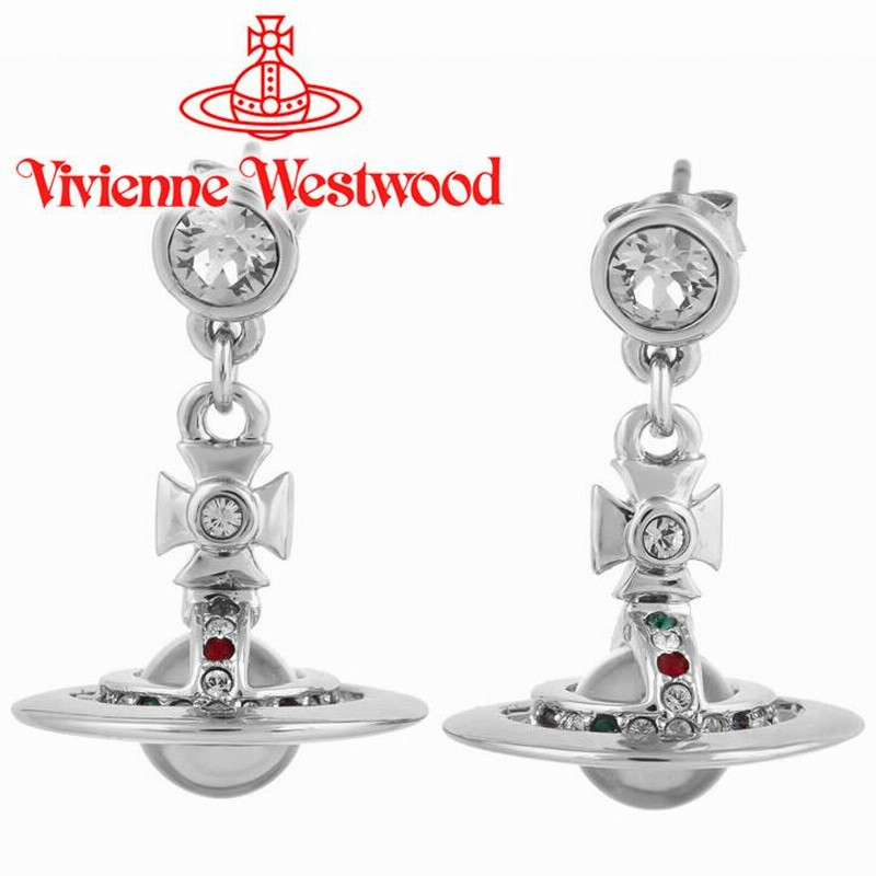 vivienne westwood シルバー925製 タイニーオーブピアス - アクセサリー