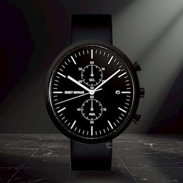 ISSEY MIYAKE三宅一生 ELLIPSE系列 橢圓形 計時腕錶 男錶 女錶-VD51-5000C/NYAN702Y