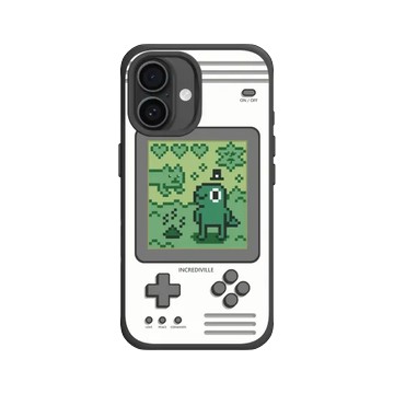 iPhone 16 SolidX 黑 - 怪奇事物所 Incrediville - 8-bit所長飼育家