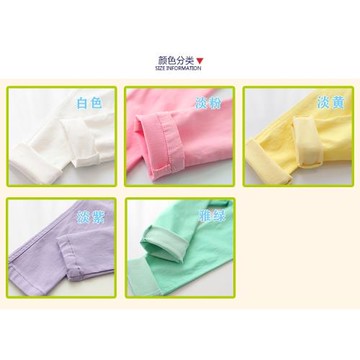 女童春秋彈力休閑仿牛仔褲長褲鉛筆褲中小童小腳褲寶寶純棉打底褲