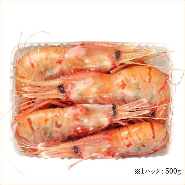 特大 ボタンエビ 500g (BL オス 10-12尾入り 生冷凍) 生 エビ 海老 お歳暮 ギフト 贈り物 プレゼント お祝 お礼 北海道 グルメ 送料無料 お取り寄せ