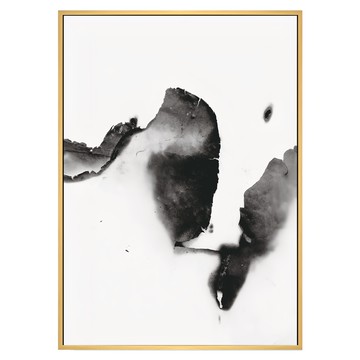 菠蘿選畫所 騰筆飛墨II CCIP3413D 40 x 30cm 抽象藝術掛畫  木色