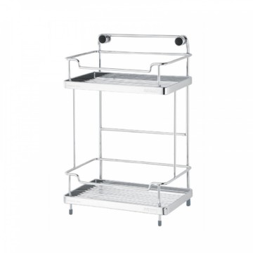 DAY&DAY 不鏽鋼小方形雙層置物架 (ST2295S-2H)