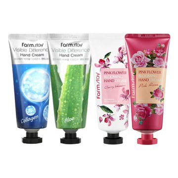FarmStay 護手霜(膠原蛋白/蘆薈/櫻花香/玫瑰花香) 100ml