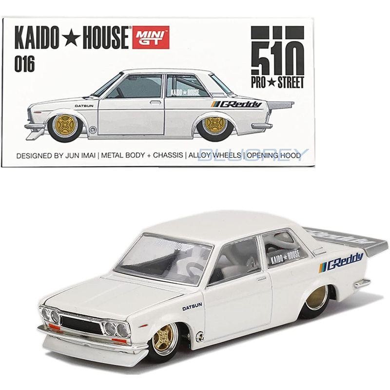 MINI GT 1/64 ダットサン 510 プロストリート 街道はうす GREDDY