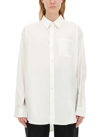 helmut lang oversized shirt