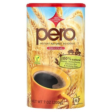 Pero, 即時天然飲品，不含咖啡萃取，原味，7.05盎司(200克)