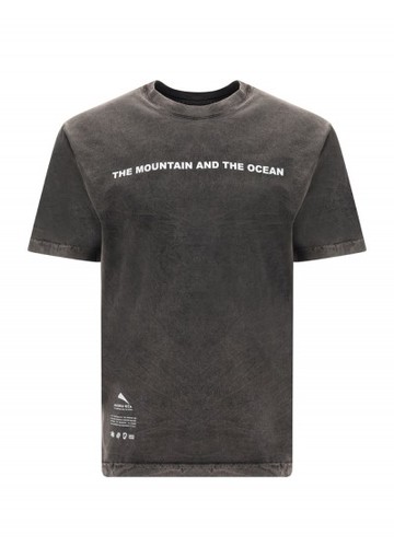 Mauna Kea - Stone Washed T-shirt - Mens - Grey
