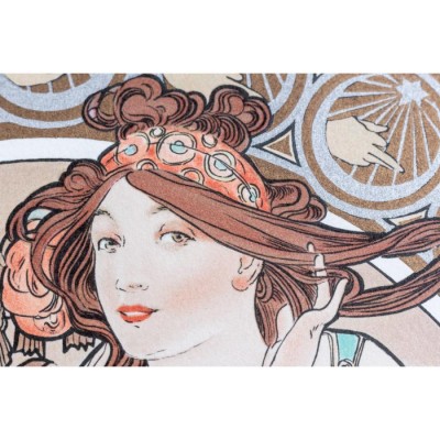 アルフォンス・ミュシャ(Alphonse Mucha) 「音楽 1898」版画