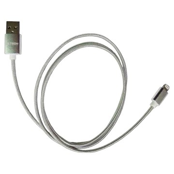 Travel Blue 藍旅 iPhone Lightning to USB 數據線 適用於iPhone iPad iPod  1m  銀色  1條