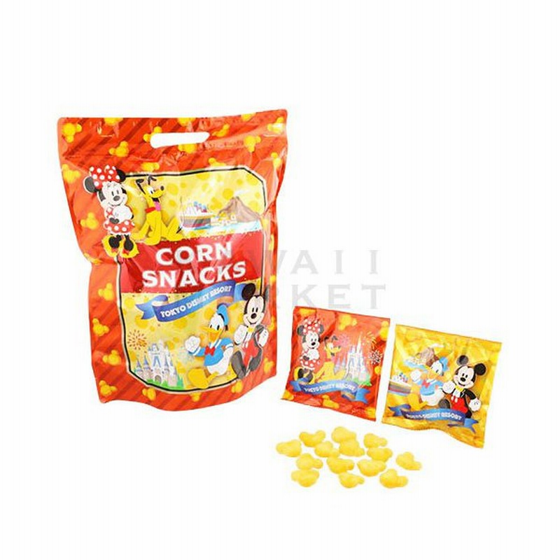 コーンスナック お菓子 小分け おつまみ ミッキー ミニー ドナルド グッズ ディズニーリゾート 限定 お土産 プレゼント Tdl Tds 通販 Lineポイント最大0 5 Get Lineショッピング