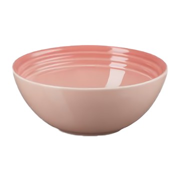 LE CREUSET 早餐穀片碗 16cm 鮭魚粉 優質陶瓷 簡約設計  1個