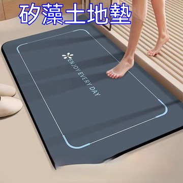 🔥嚴選好貨📢秒吸水 浴室防滑地墊 珪藻土軟墊 軟式 吸水地墊 踏墊 腳踏墊 矽藻土地墊 浴室地墊 防滑墊 硅藻土地墊