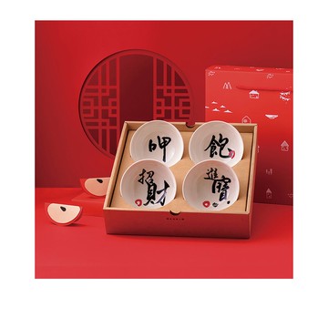 Mao's 樂陶陶 x 鎮瀾宮｜呷飽招財進寶好碗聯名禮盒