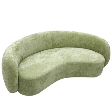 網紅沙發元寶服裝店休息區沙發接待弧形酒店沙發腰果公寓沙發異型[DD280308]