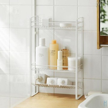 全新 廚房 收納 置物架 浴室置物架 廚房衛生間收納整理架 鐵藝桌面收納架 Dhome