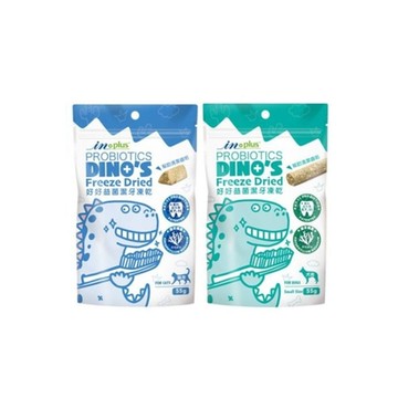 in-plus贏®【3入組】55g 好好益菌潔牙凍乾 犬用/貓用 (購買第二件贈送寵物玩具x1包)