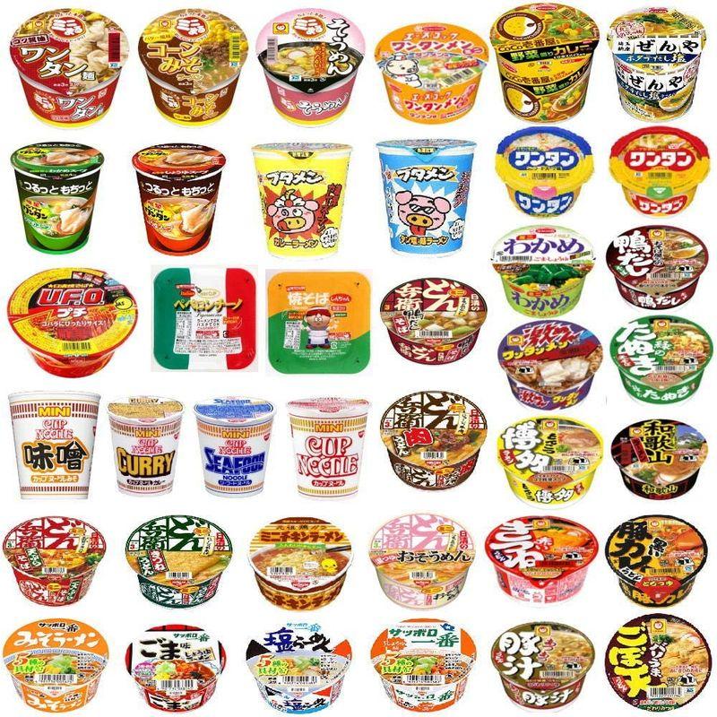 カップ麺 東洋水産 日清食品 サンヨー食品 ヒガシフーズ エースコック ミニサイズ 大集合 60食セット おまけ付