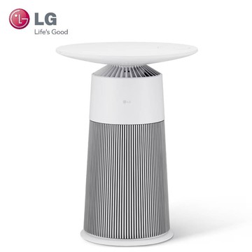 LG 樂金【效率等級2】 AeroFurniture 新淨几時尚邊桌空氣清淨機 AS201PWU0 雪梨白