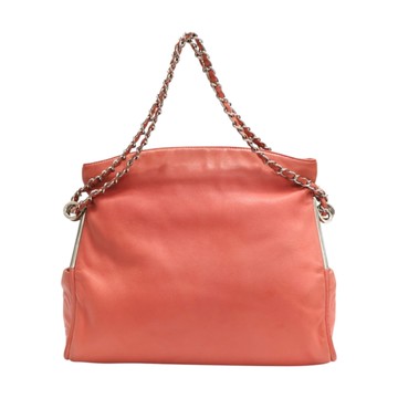CHANEL 香奈兒 粉色 羊皮 Ultimate Soft Hobo 肩背包 無卡 A28573 【二手名牌BRAND OFF】