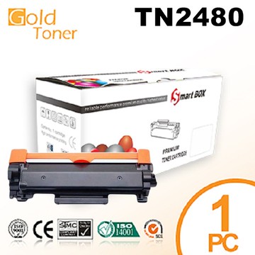【Gold  Toner】BROTHER TN-2480 高容量相容碳粉匣(黑色)一支【適用機型】HL-L2375dw