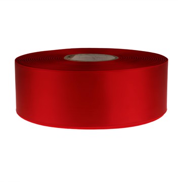 Ribbon Factory 高密度緞面緞帶 25mm  1個  紅色  45m