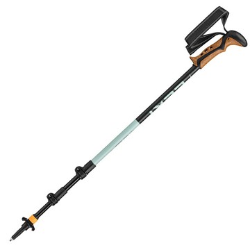 LEKI KHUMBU AS 輕量軟木塑型握把快速扣避震登山杖(110-145cm/2入合購).健行柺杖/ 65620261