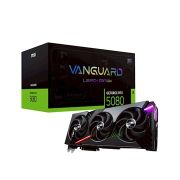 微星 MSI GeForce RTX 5080 16G VANGUARD SOC LAUNCH EDITION 顯示卡